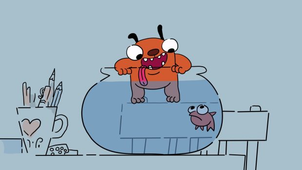 Глупая собака